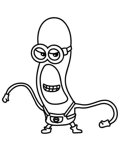 Mega Minion Tim from Despicable Me 4 coloring page - Download, Print or ...