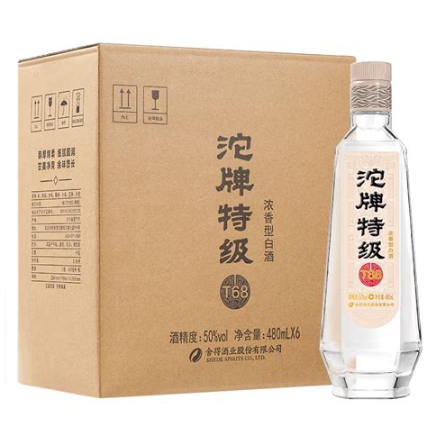 沱牌 特级 T68 浓香型白酒 50度 480ml*6瓶 整箱装，345.00元包邮（需用券）—— 慢慢买比价网