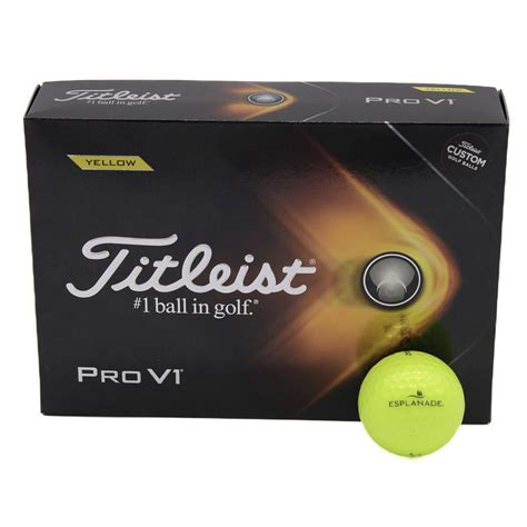 Titleist Pro V1 Yellow Golf Balls - ShopEsplanade.com