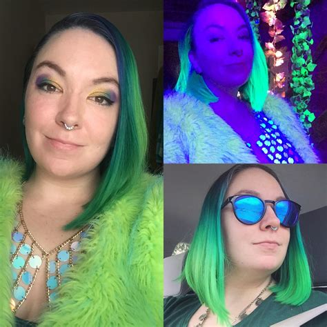 Arctic Fox Violet Dream, Aquamarine, and Manic Panic Electric Lizard 💜💙 ...