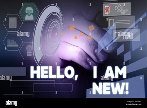 Image result for Hello I AM Sign