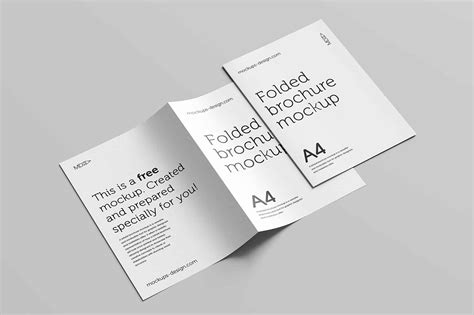 Bifold Brochure Mockup