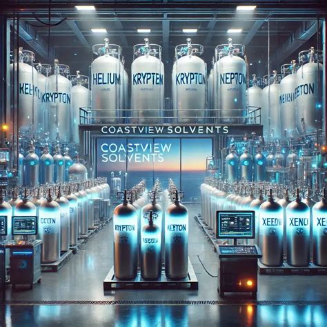 Rare & Exotic Gases | Coastviewsolvents.com