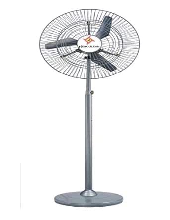 Herculean 600mm Pedestal Air Circulator (Grey) stand fan : Amazon.in ...