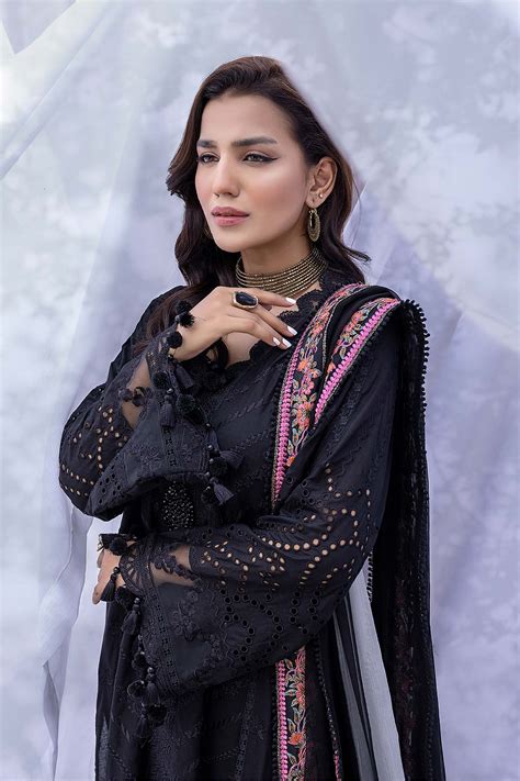 Charizma Qara Embroidered Lawn With Embroidered Chiffon Dupatta – CQ22 ...