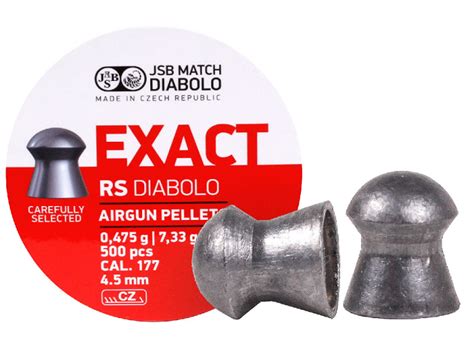 JSB EXACT RS DIABOLO 7.33gr (0.177cal / 4.5mm) | 500ctn