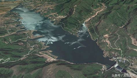邢台123：卫星图下的邢台九个大小水库，原来邢台有这么多水库，看那个是防洪的那个是灌溉的？