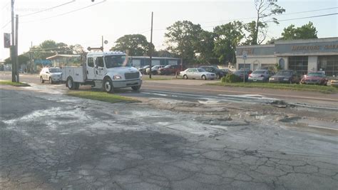 Virginia Beach public utility crews respond to water main break ...