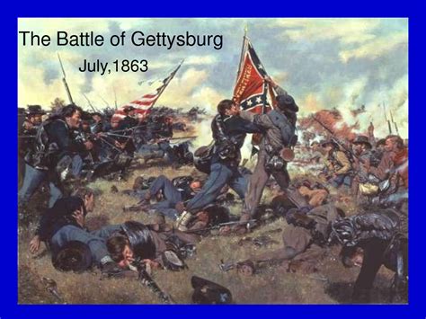 Battle of Gettysburg July 1863 – Mountain View Mirror