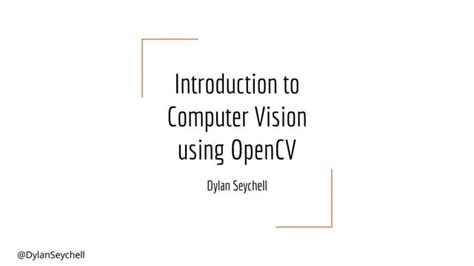 Image result for Open Computer Vision Tutorial