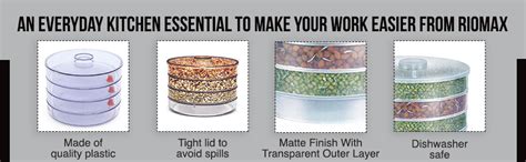 Buy RIOMAX Plastic Sprout Maker|Sprout Maker Box|Hygienic Sprout Maker ...