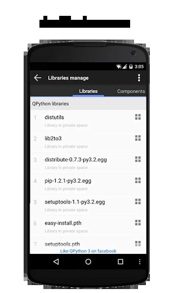 Image result for QPython 3L - Python for Androi Run Python on Android Phone