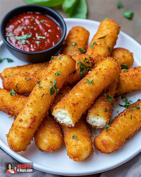 Air Fryer Mozzarella Sticks
