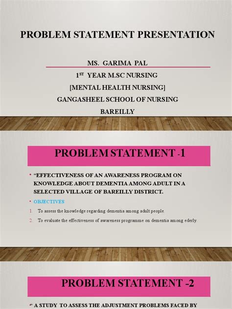 Image result for Nursing Problem Statement Examples