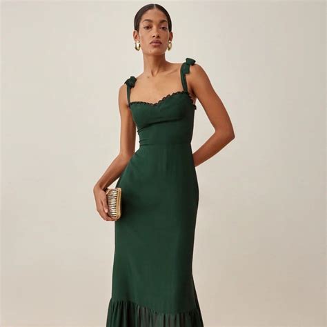 NWT Reformation Petites Jasen Dress | Maxi dress, Guest attire, Wedding attire guest