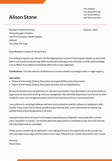 Paralegal Cover Letter From Paralegal To Trainee: Gordon's Story | By