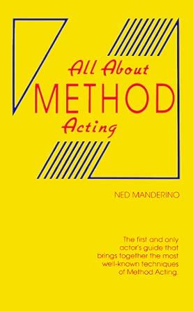 Buy All About Method Acting Book Online at Low Prices in India | All ...