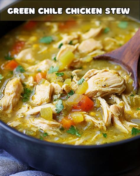 Flavorful Green Chile Chicken Stew: A Cozy Southwest-Inspired Meal ...