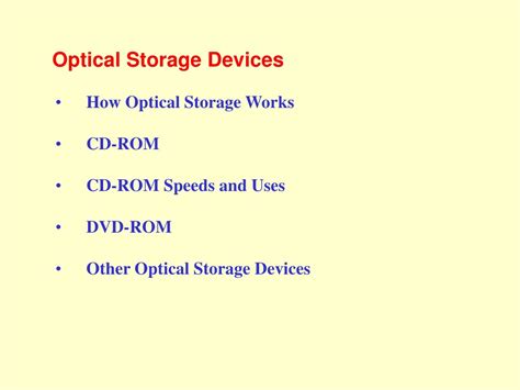 Types of Optical Storage Devices 的图像结果