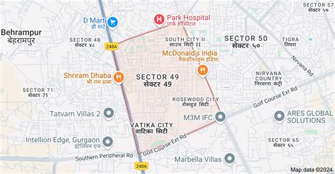 Sohna Road-Sector 49, Gurgaon - Map, Pincode, Property Rates, Photos ...