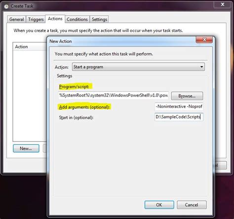 Windows PowerShell Ise Task Schedule 的图像结果