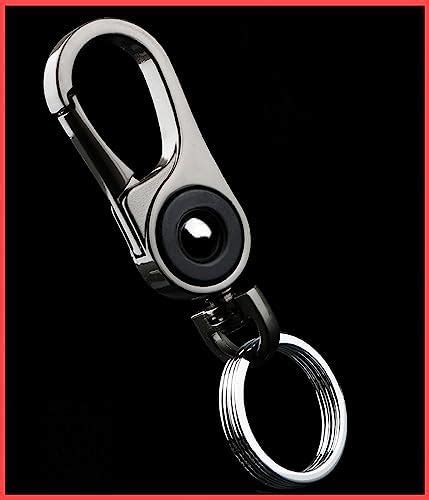 DOCOSS Pack of 2 Metal Antique Keychain for Men, Car, and Bike - Double ...