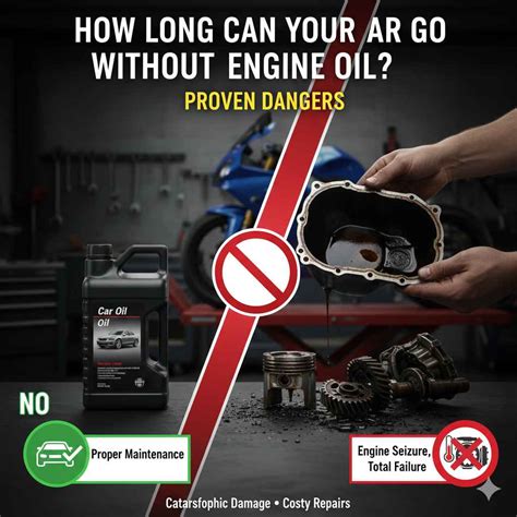 How Long Can Your Car Go Without Engine Oil: Proven Dangers