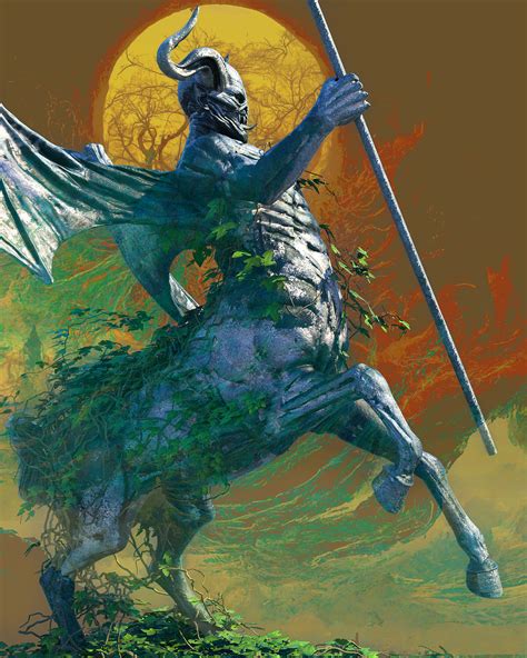 ArtStation - Centaur-The Keeper of the Grove.