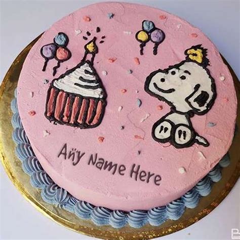Send Colorful Snoopy Baby Theme Cake Online - GAL22-109564 | Giftalove