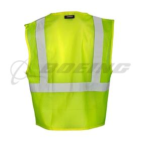 1085-M: Kishigo® Lime 3 Pocket Zipper Mesh Vest - Medium 1085M | Boeing ...