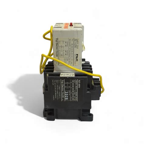 Fuji Electric SH-4/V Contact Auxiliary Relay Latch Unit SZ-V200 With S ...