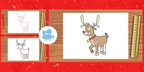 How to Create a Christmas Scene Drawing - Twinkl
