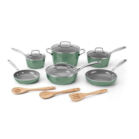 Cuisinart GreenChef Ceramica XT 13-Piece Nonstick Cookware Set ...
