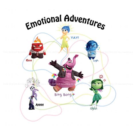 Emotional Adventures Inside Out Characters PNG Download, Tre | Inspire ...