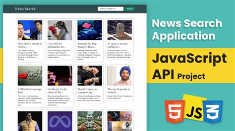 Image result for JavaScript Search App