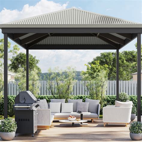 Hip Roof Pergolas