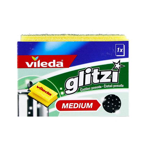 Sunđer Glitzi Medium 1/1 Vileda 6700045 | Volim svoj dom
