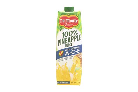 Del Monte Pineapple Juice W/Ace 1L – Citimart