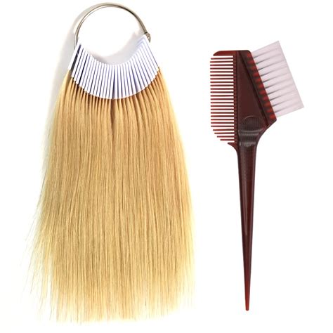 Lukoki 30 Pcspack Human Hair Swatches Color Rings India | Ubuy