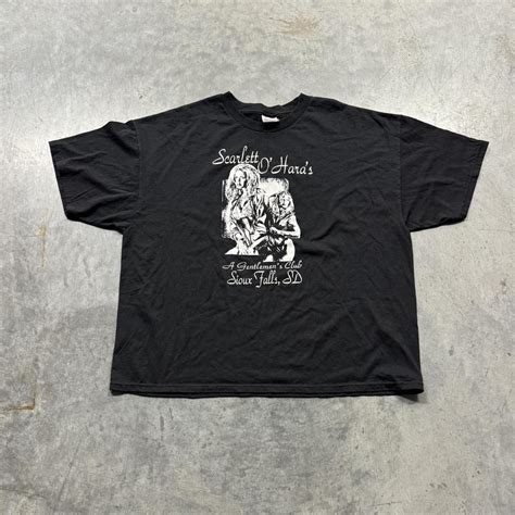 Vintage Scarlett O’Haras Gentlemen’s Club Tee Item... | Depop