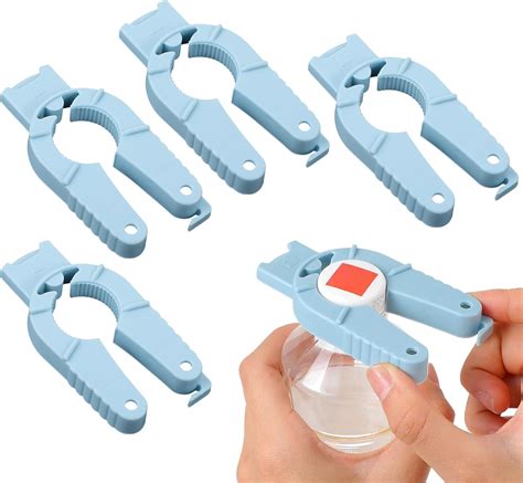Amazon.com: Yuanchu 4 Pcs Plastic Bottle Cap Openers, 3 in 1 Water ...