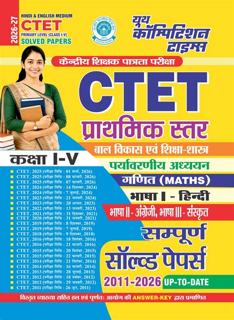 Youth CTET 2026 2027 Primary Level Class 1 to 5 Environmental Study ...