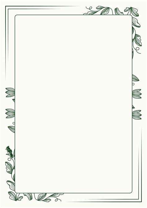 Printable Stationery Borders Designs 1,700+ Printable Page Borders