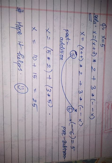 what is the result stored in x after evaluating the following program ...