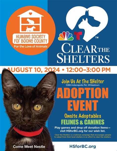 Humane Society for Boone County on LinkedIn: Join HSforBC at the ...