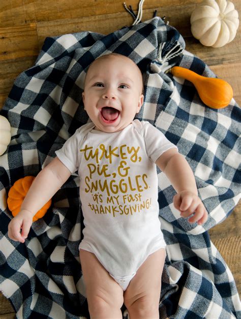my first thanksgiving outfit newborn boy - Stephany Pike