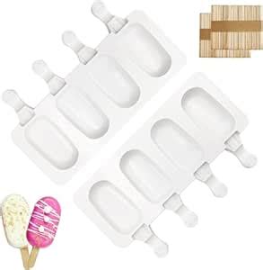 Buy Undy 2 Pack Cakesicles Silicone Mould, Mini Cake Lolly Mould, Ice ...