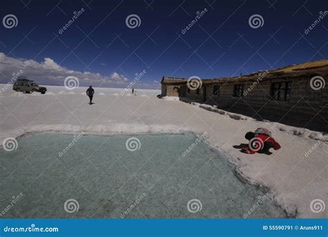 Salar De Uyuni Bolivia editorial photo. Image of travel - 55590791