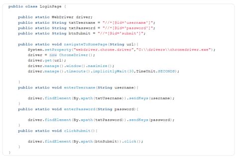 Page Object Model in Selenium Java 的图像结果