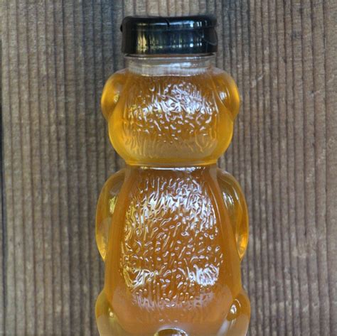 Raw Clover Honey Bear-Raw Unfiltered Clover Honey - 12oz Blue Sage ...